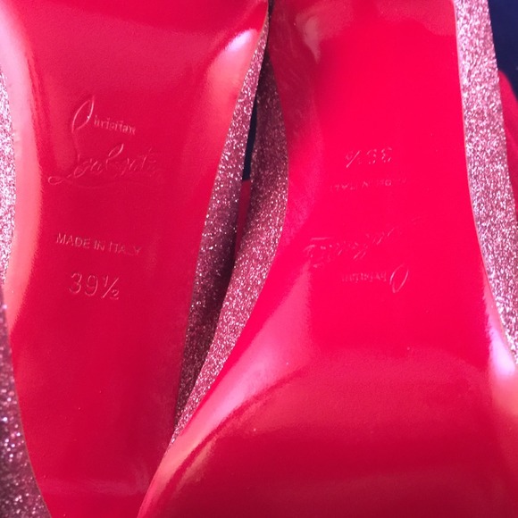 NWT Pinky Glitter Christian Louboutin - Picture 3 of 3