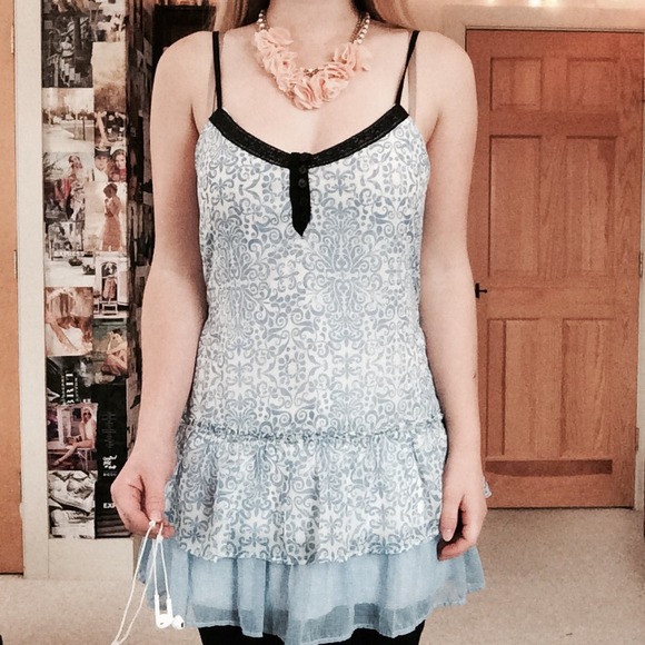 Band Of Gypsies Blue Dress