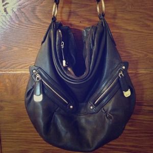 DKNY leather handbag
