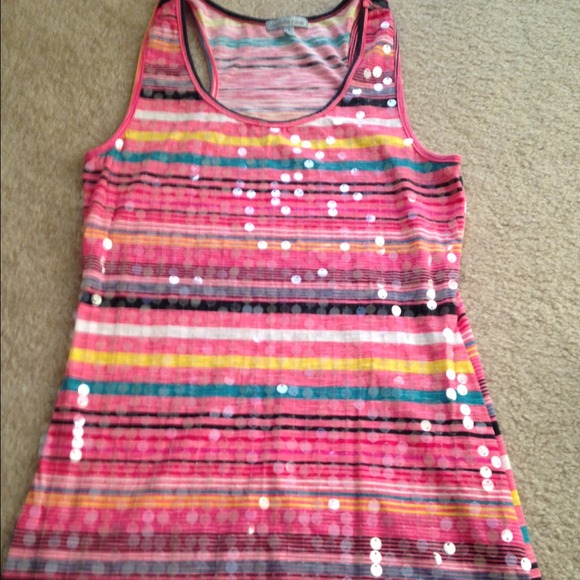 Sparkly summer tank