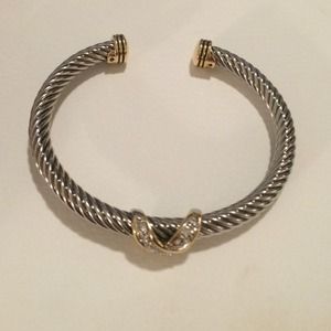 David Yurman inspired bracelet