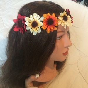 Sunflower hippie headpiece 🌻