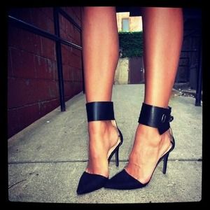 Sold - Zara ankle strap pump size 6.5