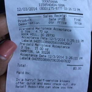 Everything's been sent !