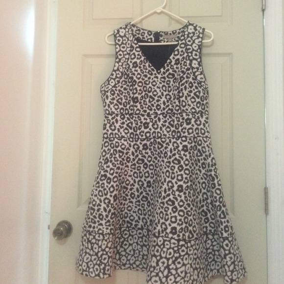 Banana Republic Leopard Dress Size 12