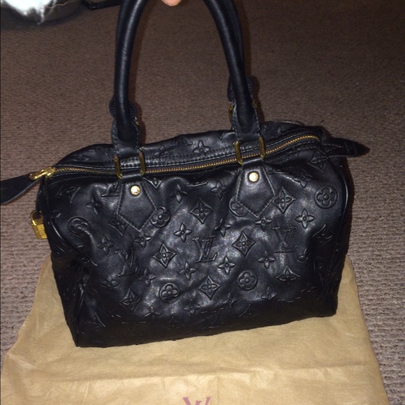 🚫SOLD ON VINTED Black speedy bag