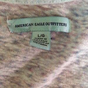Lightweight blue American Eagle vneck