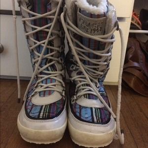 Coach snow boots