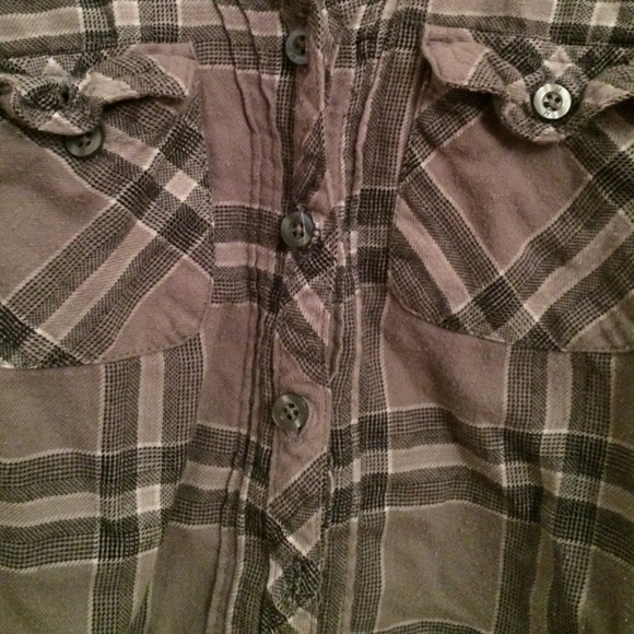 Gray Light Flannel Shirt - Picture 4 of 4