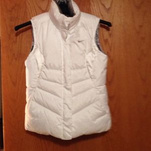 White & Silver Nike reversible vest