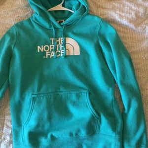 Turquoise hoodie