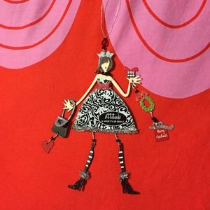 Christmas girl ornament