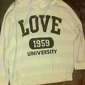 3/4 sleeve thin hoodie