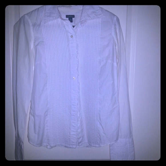 White button down