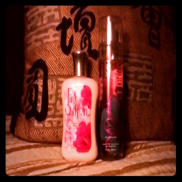 Pink Chiffon Perfume and Lotion