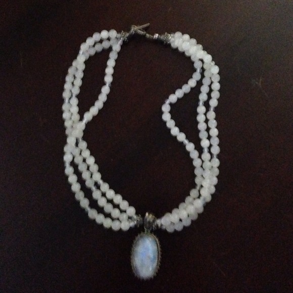 Moonstone necklace