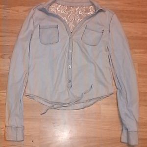 Button up long sleeve shirt