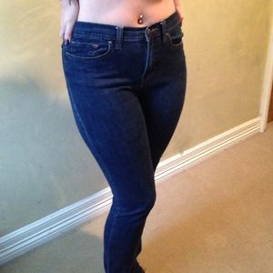 High rise jeans