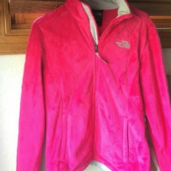 SOLD Pink osito fleece North Face XS - Picture 2 of 3