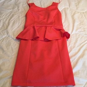 Top Shop peplum dress