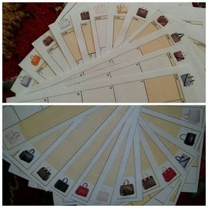 Custom, Louis Vuitton themed, MM agenda refills!