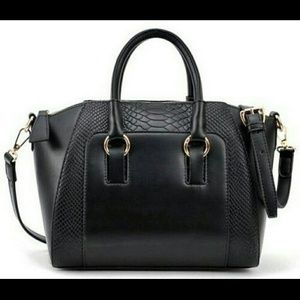 Black satchel