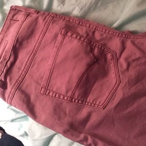 Bullhead pinkpurple "high rise skinniest" jegging