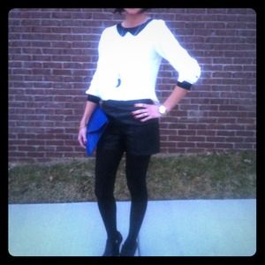 Urban Outfitters flattering leather shorts size 2