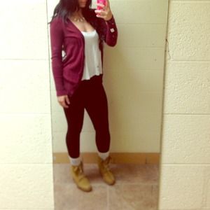 Maroon/Burgundy Cardigan