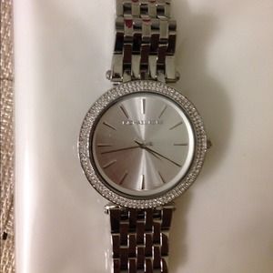 Michael Kors SILVER glitz watch