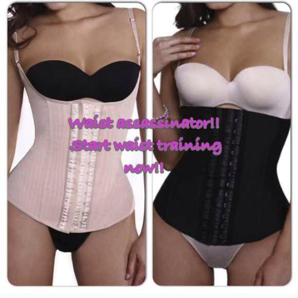 1x and 2x black waist cincher for @ladyvee45
