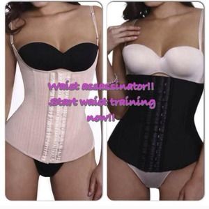 1x and 2x black waist cincher for @ladyvee45