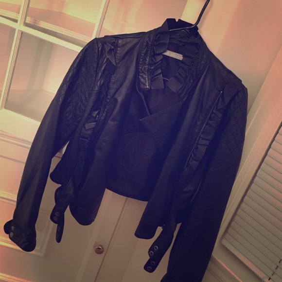 Dallin Chase leather jacket