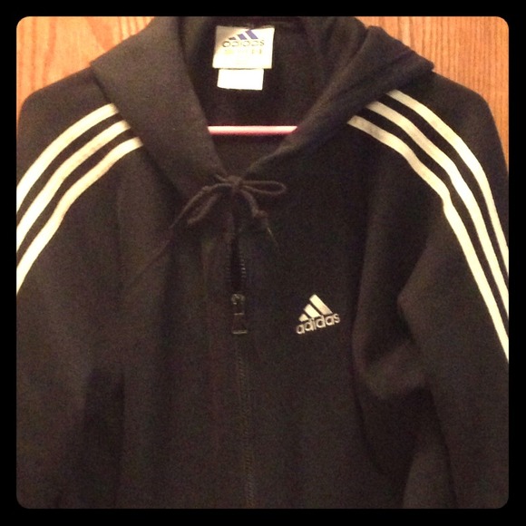 Adidas Universal Sweat Jacket Black