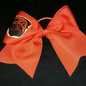 CLEVELAND BROWNS CHEER BOW