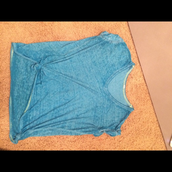 Free people aqua tee