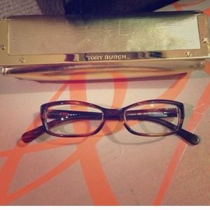 Tory Burch eyeglasses. Tortoise shell. Re-posh.