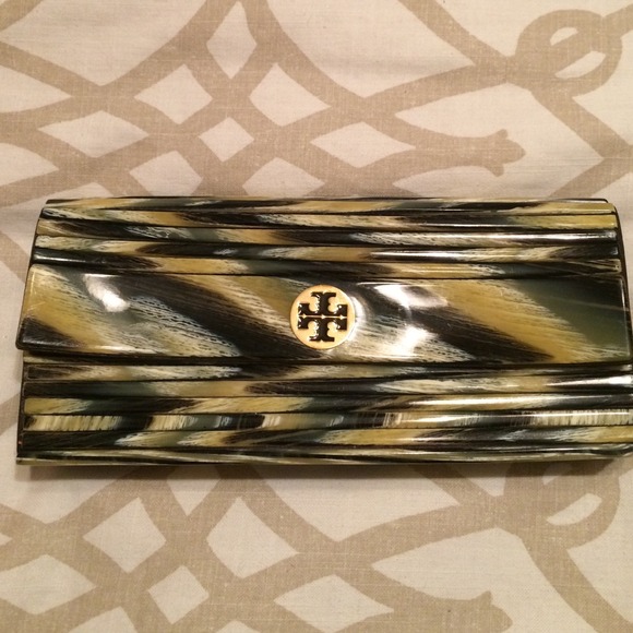 Tory Burch Hard Shell Clutch