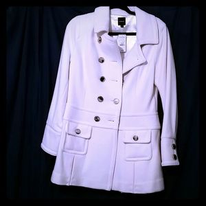 Express Ivory Pea coat
