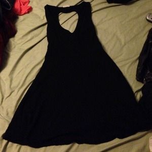 Pac-Sun black skater dress