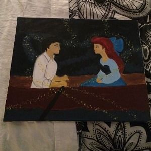 Disney princess Ariel lake scene❤️💫