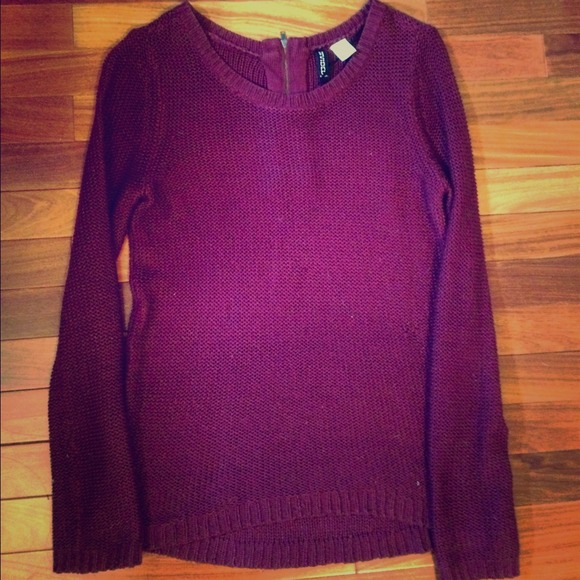 Fall/Winter Burgundy Sweater