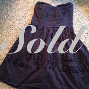 🚫SOLD🚫Urban outfitters Navy cotton Dress
