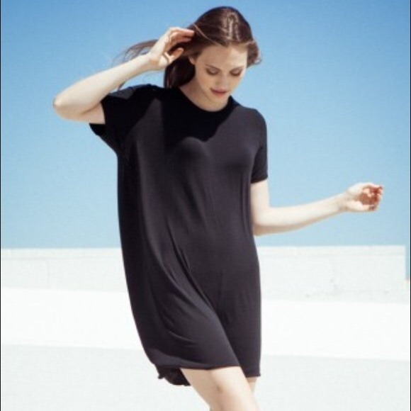 Brandy Melville black t shirt dress