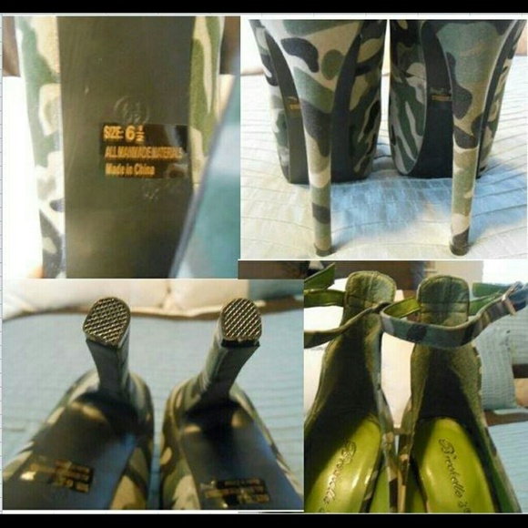 Camouflage platform stilettos - Picture 4 of 4