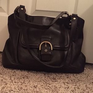 Authentic coach brown bag !!🌺