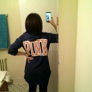 Victoria's Secret PINK Tunic Hoodie size XS