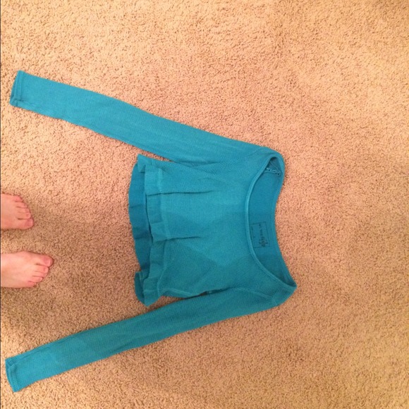 Free people cropped thermal