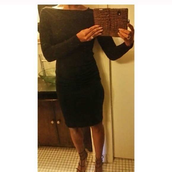 Kardashian Kollection Ruched Dress