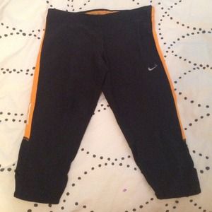Nike dri-fit athletic capris